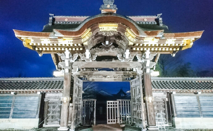 勝興寺「平成の大修理」完工記念イベントのお知らせ
